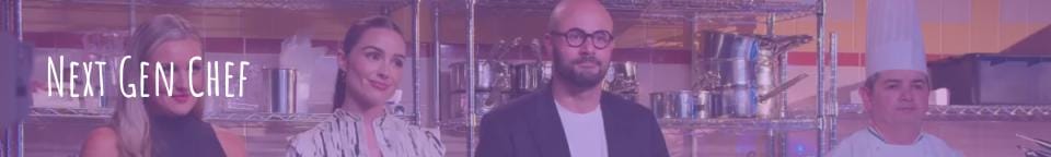 Lesbian judge Cat Cora in Next Gen Chef on Netflix